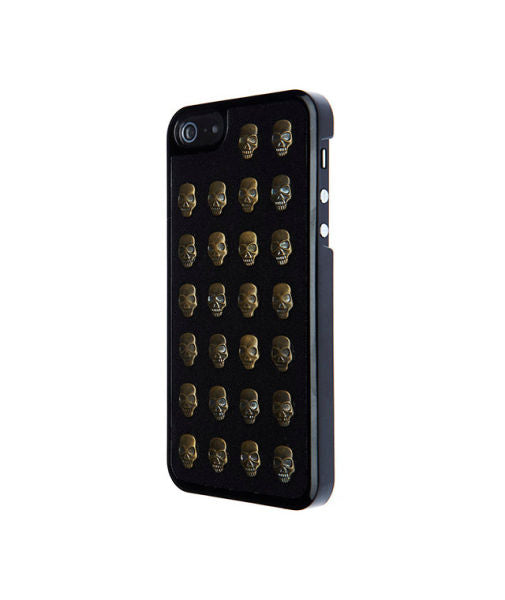 Vcubed3 - Metal Skull iPhone 5/5s/SE (black/gold)
