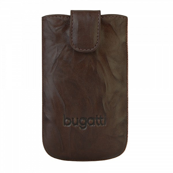 bugatti - SlimCase Leather Unique iPhone 5/5s/SE (tobacco)