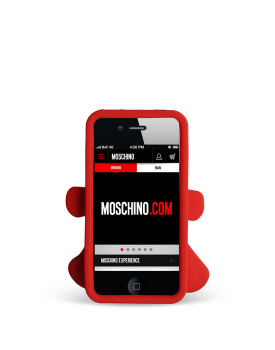Moschino - Bear Gennarino iPhone 4/4s (red)