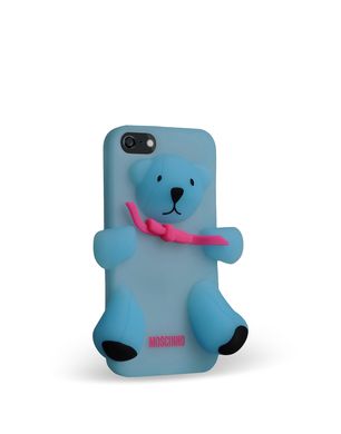 Moschino - Bear Gennarino iPhone 5/5s/SE (phosph. blue)