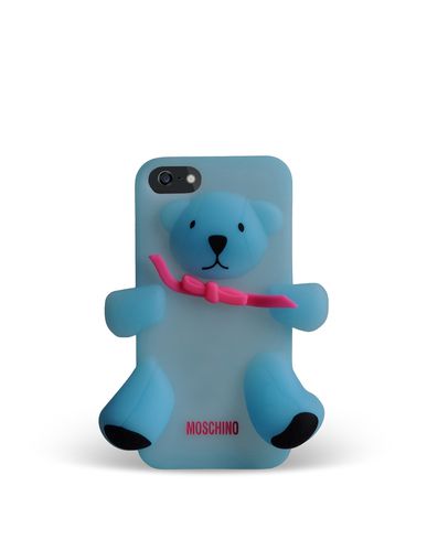 Moschino - Bear Gennarino iPhone 5/5s/SE (phosph. blue)