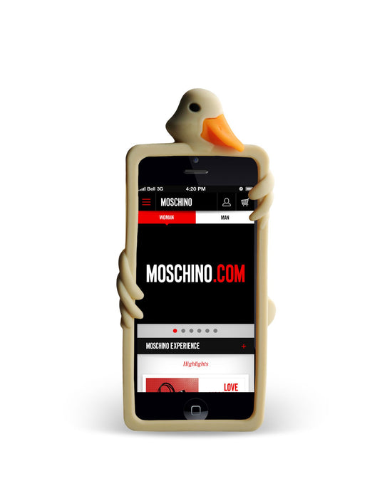 Moschino - Goose Luisa iPhone 5/5s/SE (light brown)