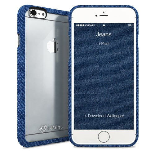 i-Paint - Ghost Case iPhone 6/6s (jeans)