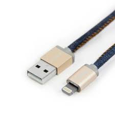 PlusUs - LifeStar Lightning-USB (1m - denim blues)