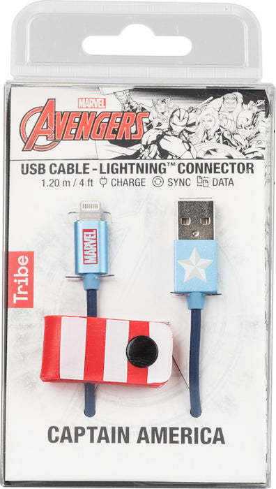 Tribe - Cabo USB-lightning Marvel (captain america)