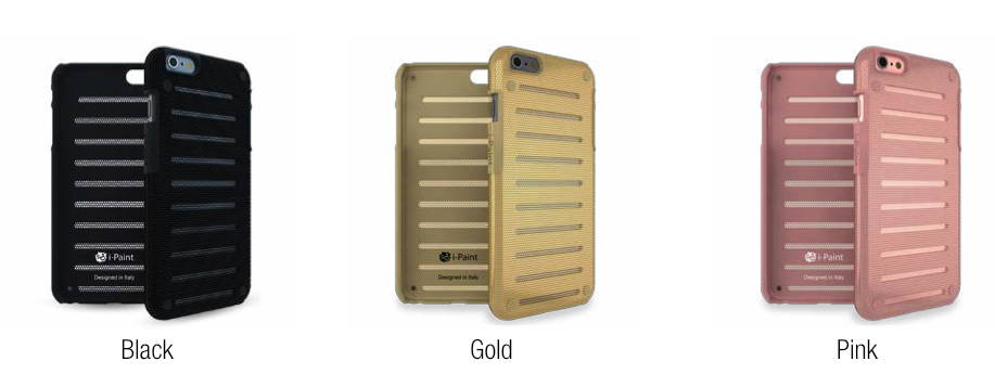 i-Paint - Metal Case iPhone 7 (gold)