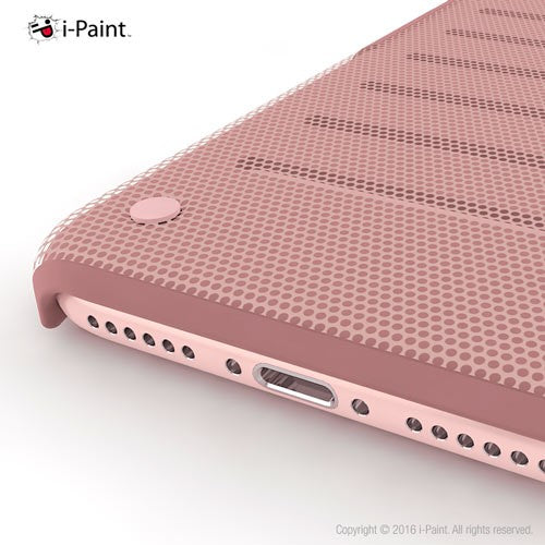 i-Paint - Metal Case iPhone 7 (pink)