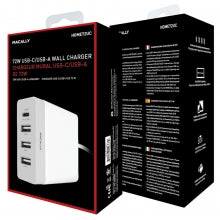 Macally - AC Charger 72W (3xUSB + USB-C)