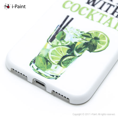 i-Paint - Soft Case iPhone SE/8/7 (cocktail)