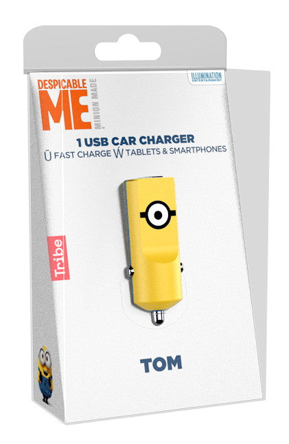 Tribe - Buddy Car Charger 2.4A Minions (tom)