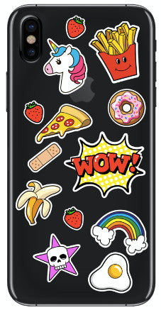 Benjamins - Puffy Stickers iPhone X/XS (wow)