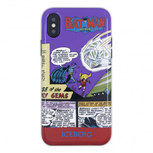 Iceberg - Soft Case Comics iPhone X/XS (batman)