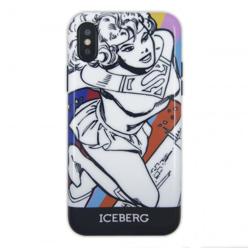 Iceberg - Soft Case Comics iPhone X/XS (supergirl)