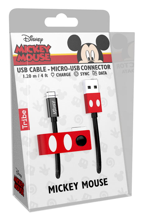 Tribe - Cabo USB-microUSB Disney (mickey)