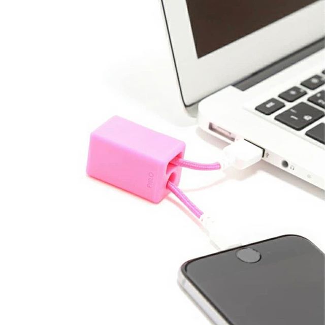 Philo - Keychain Lightning Cable 20cm (pink)