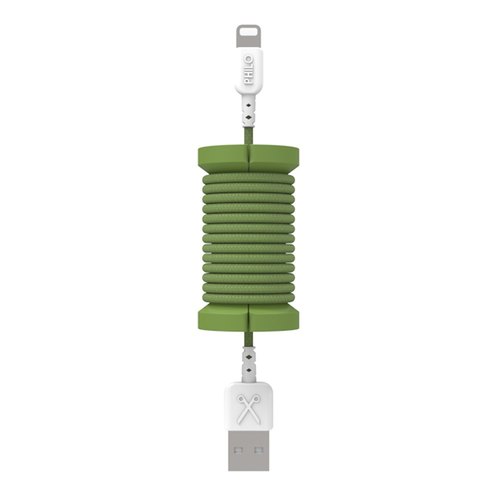 Philo - Spool Lightning Cable 1m (military green)