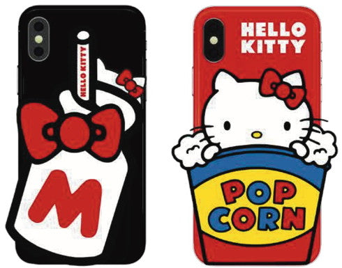 Hello Kitty - 3D iPhone X/XS (pop corn)