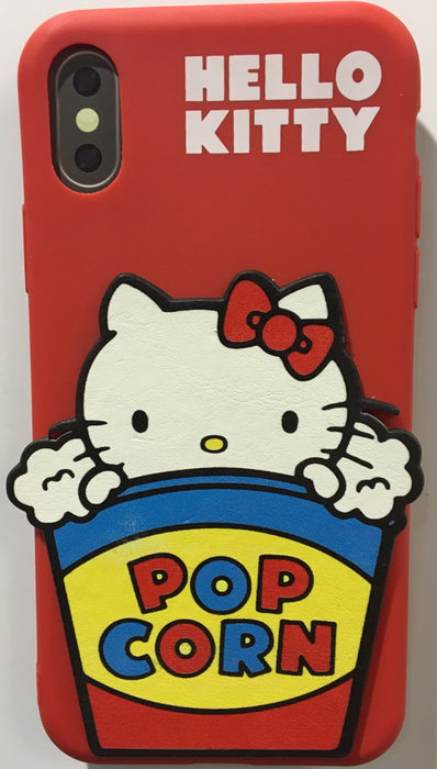 Hello Kitty - 3D iPhone X/XS (pop corn)