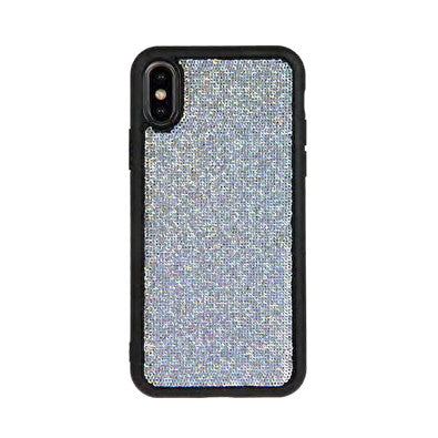 Benjamins - Sequins Case iPhone XR (pearl/silver)