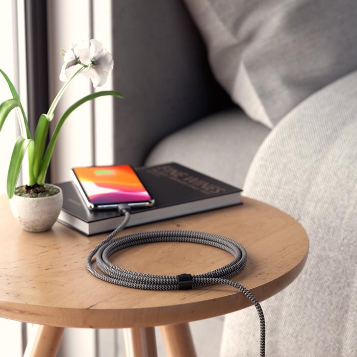 Satechi - USB-C to Lightning Cable MFI (space grey)