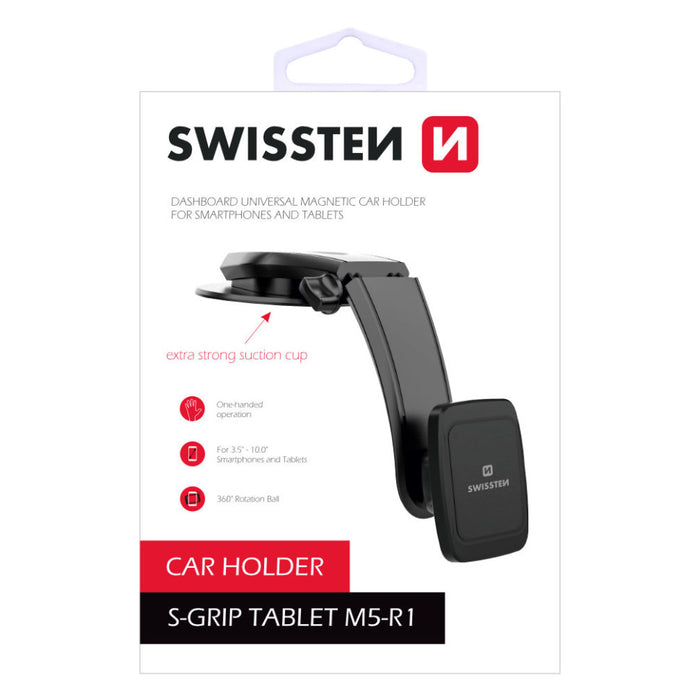 Swissten - Magnetic Car Holder S-Grip Tablet M5-R1