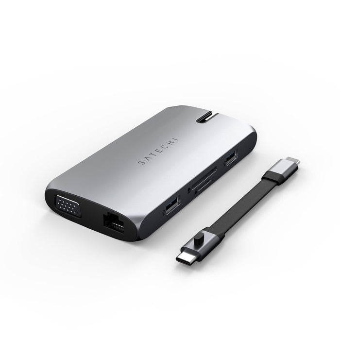 Satechi - USB-C On-the-Go Multiport Adapter (space grey)