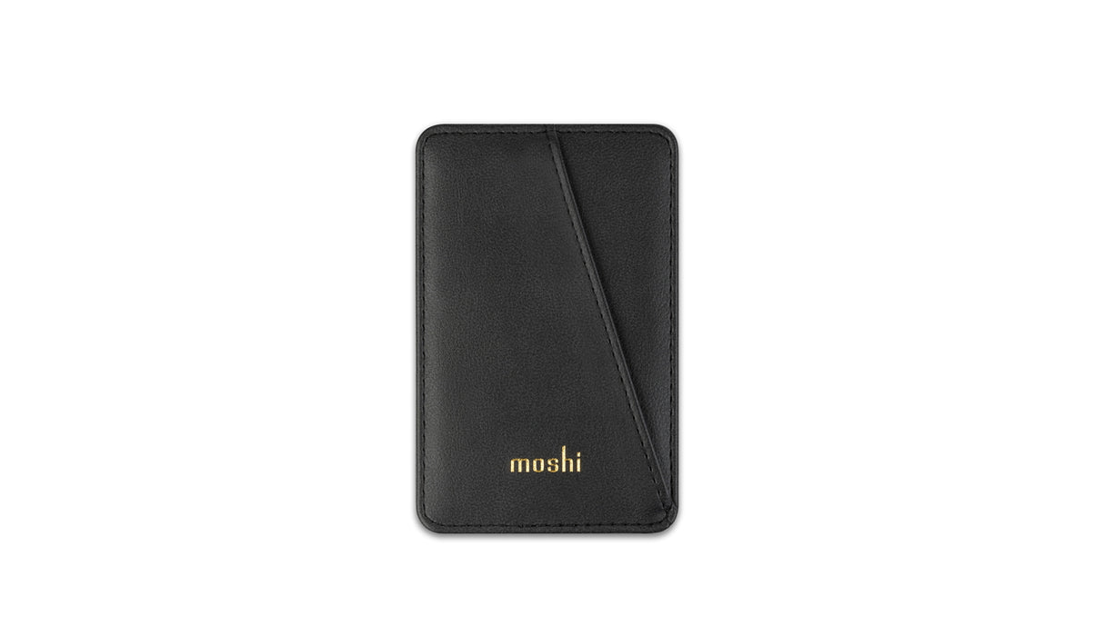 Moshi - SnapTo Slim Wallet (jet black)