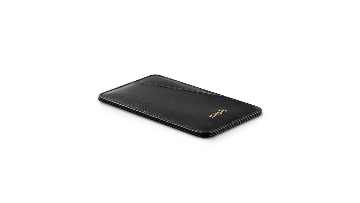 Moshi - SnapTo Slim Wallet (jet black)