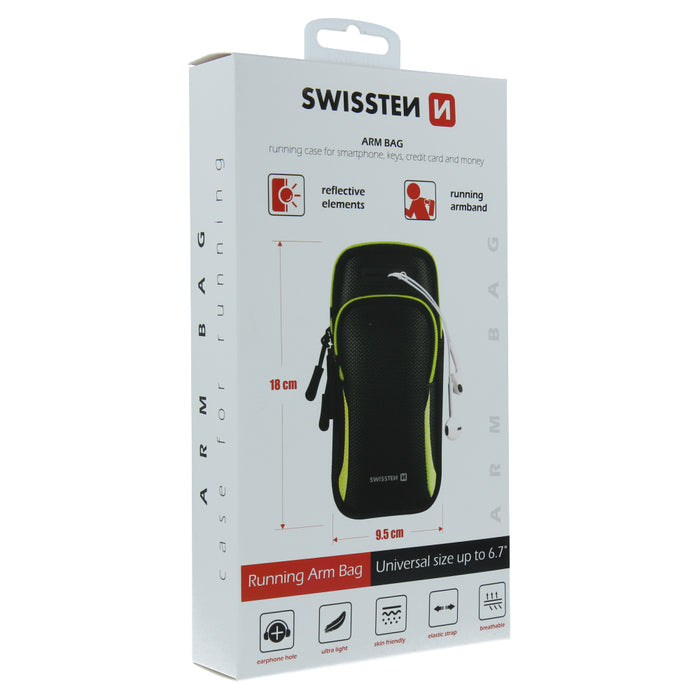 Swissten - Armbag Case (black)
