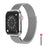 Swissten - Mesh Band for Apple Watch 38-41mm (silver)
