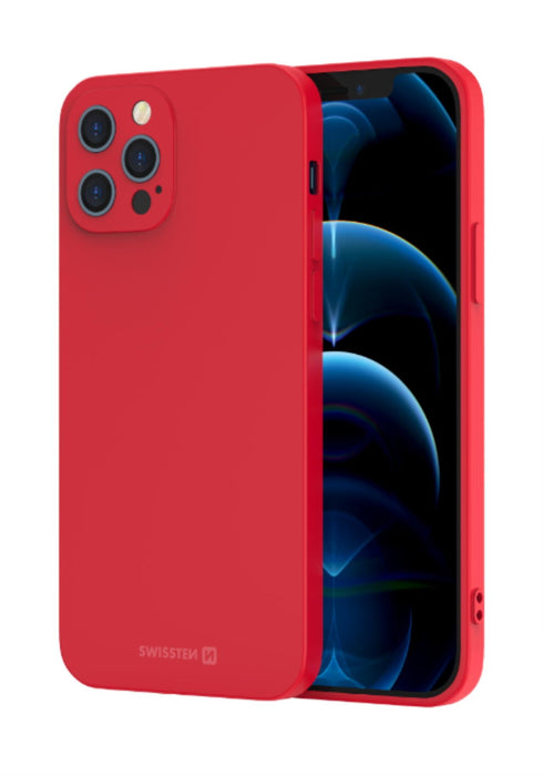 Swissten - Soft Joy Case iPhone 15 Pro Max (red)