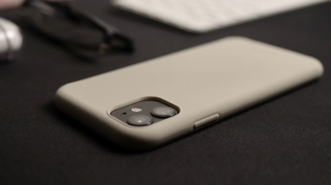 Swissten - Soft Joy Case iPhone 15 Pro Max (stone grey)