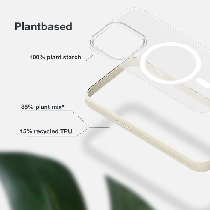Woodcessories - MagSafe Clear iPhone 14 Plus (white/clear/w)