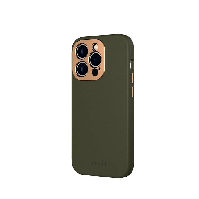 Moshi - Napa MagSafe iPhone 14 Pro (army green)