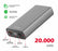 Swissten - Powerbank Aluminum 20.000 mAh