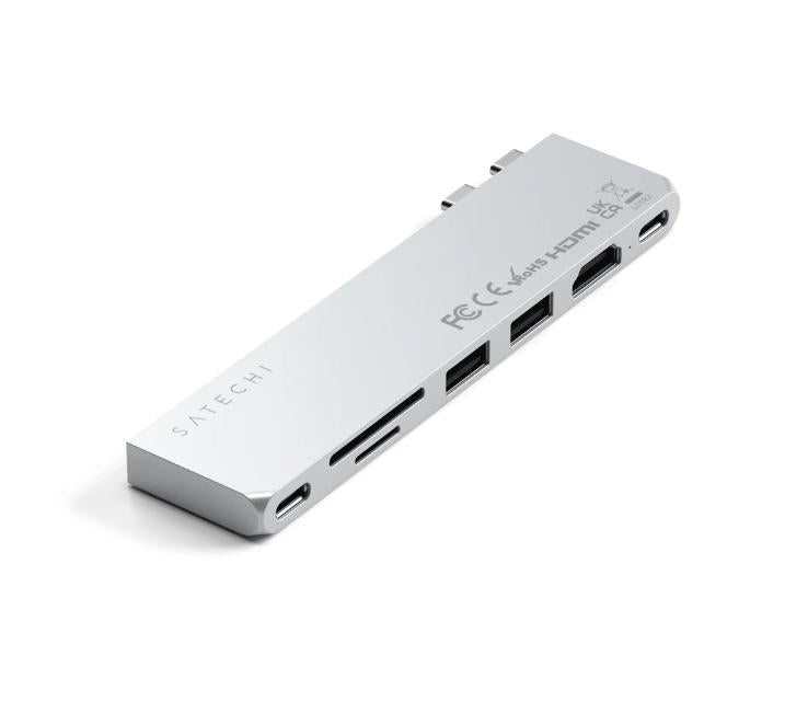 Satechi - USB-C Pro Hub Slim Adapter (silver)