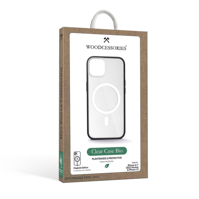 Woodcessories - MagSafe Clear iPhone 15 (black/clear)
