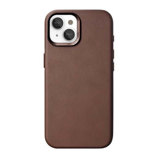 Woodcessories - MagSafe Bio Leather iPhone 15 (brown)