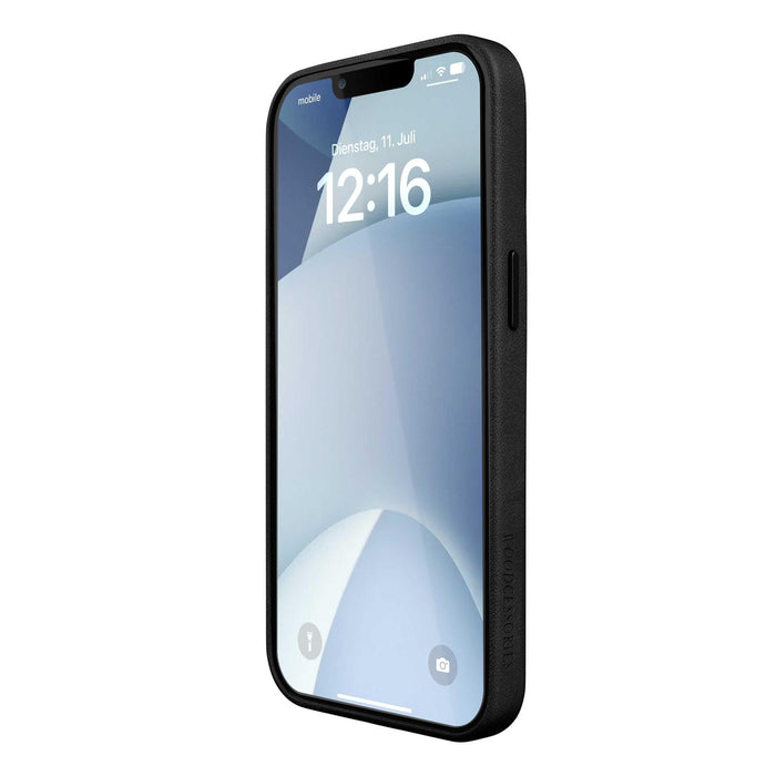 Woodcessories - MagSafe Bio Leather iPhone 15 Plus (black)