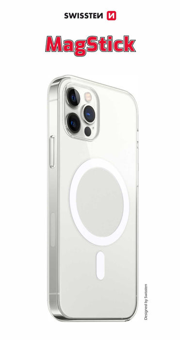 Swissten - Jelly MagStick iPhone 15 Pro Max (transparent)