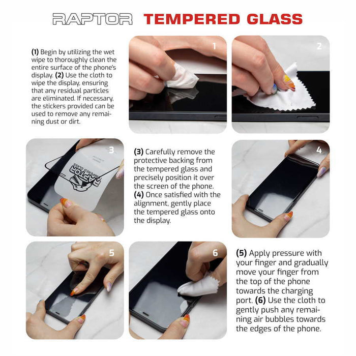 Swissten - Raptor Ultra Clear Glass iPhone 15 Pro Max
