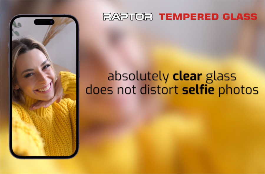 Swissten - Raptor Ultra Clear Glass iPhone 15 Pro
