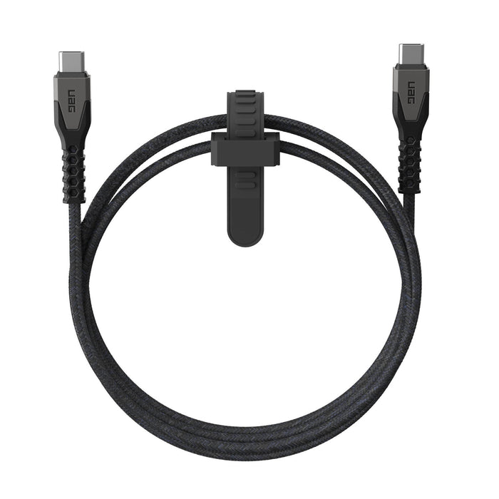 UAG - Cabo Rugged Kevlar USB-C - USB-C (black/grey)