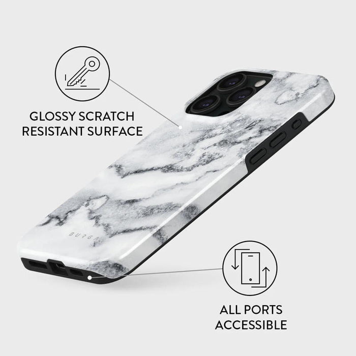 Burga - Tough Magsafe iPhone 15 Pro Max (white winter)