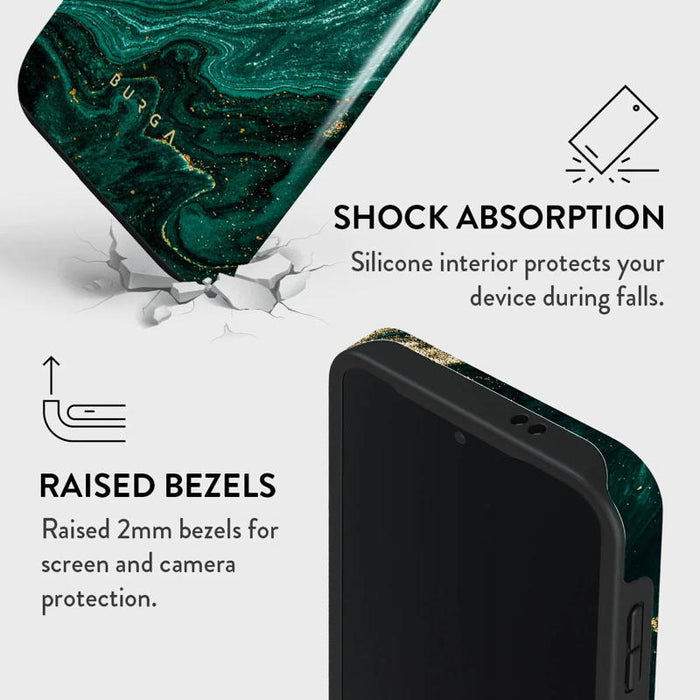 Burga - Tough Magsafe iPhone 15 Pro Max (emerald)