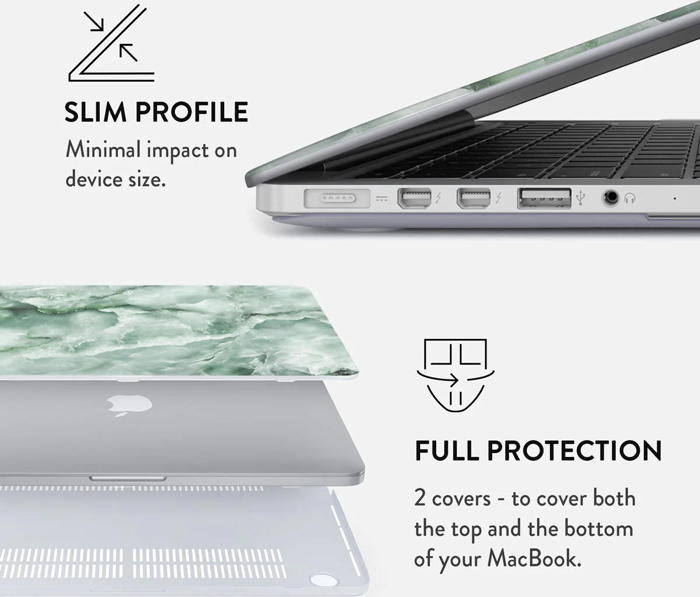 Burga - Capa MacBook Pro 14 (pistachio)