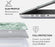 Burga - Capa MacBook Air 13 v2022/2024 (pistachio)