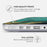 Burga - Capa MacBook Air 13 v2022/2024 (emerald)