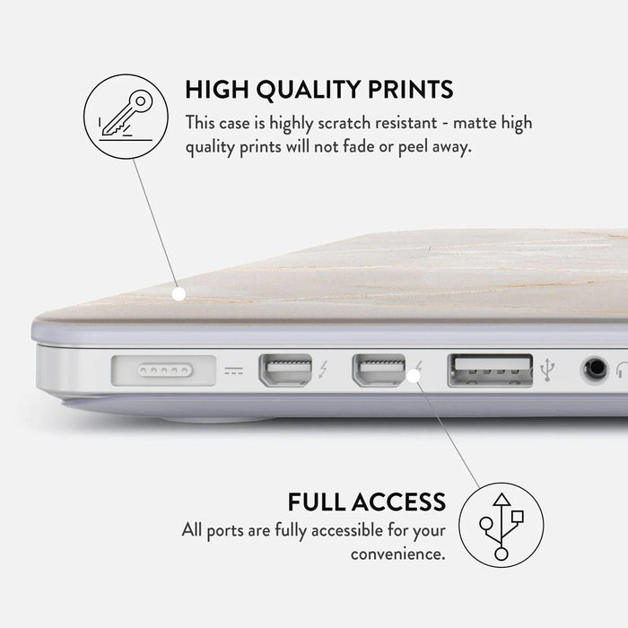Burga - Capa MacBook Pro 13 (vanilla sand)
