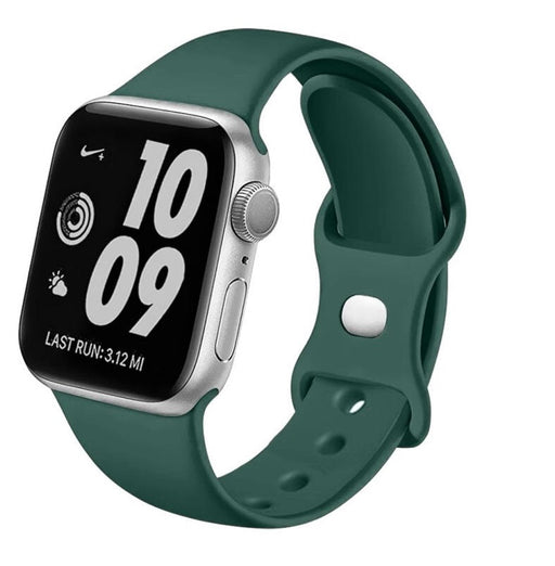 Swissten - Silicone Band for Apple Watch 38-41mm (green)